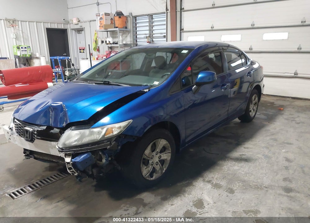 2013 HONDA CIVIC VIN: 19XFB2F51DE005577