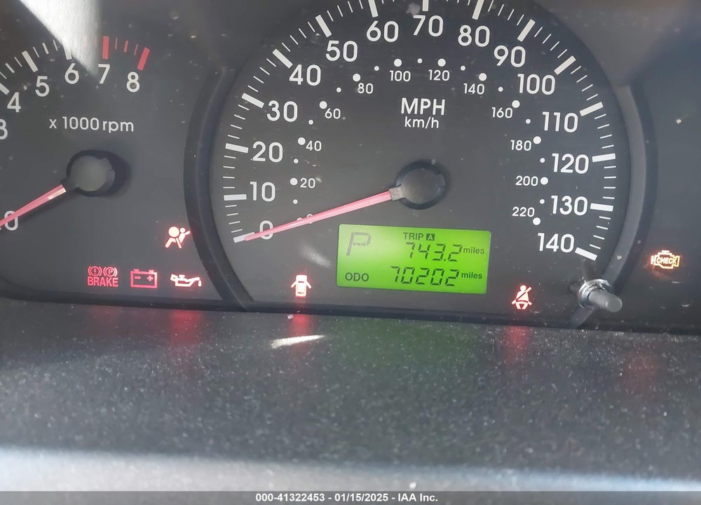 2004 KIA SPECTRA EX/LX VIN: KNAFE122445021519