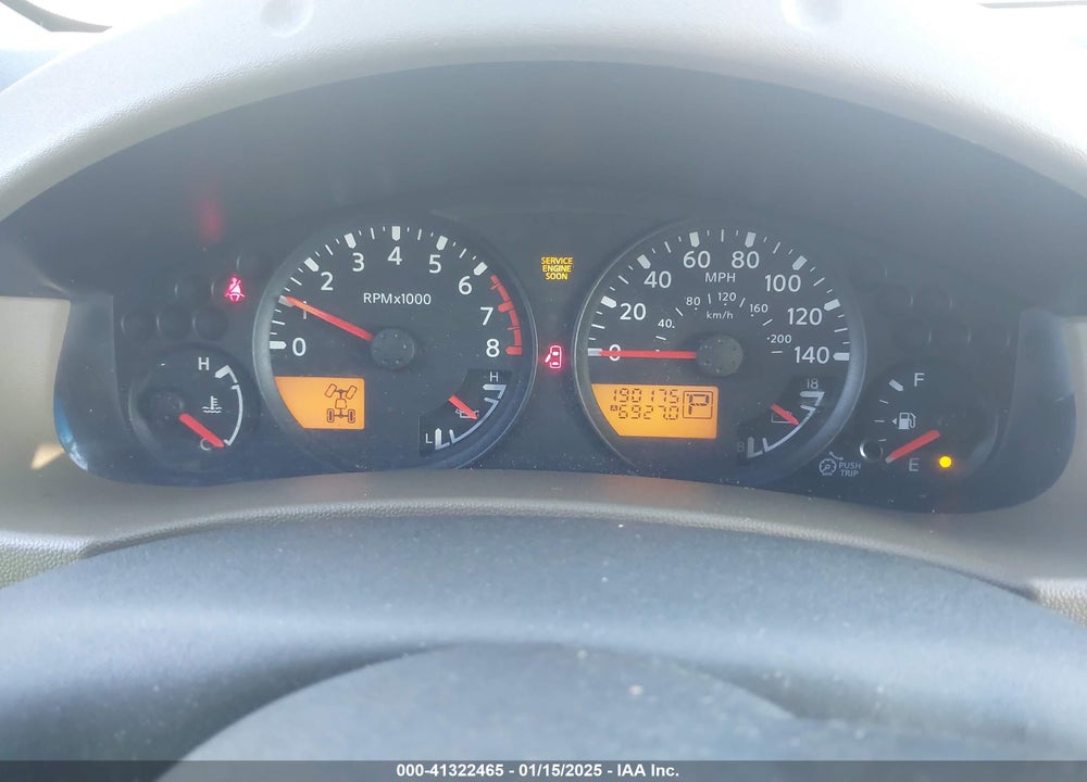 2006 NISSAN XTERRA S VIN: 5N1AN08W46C533440