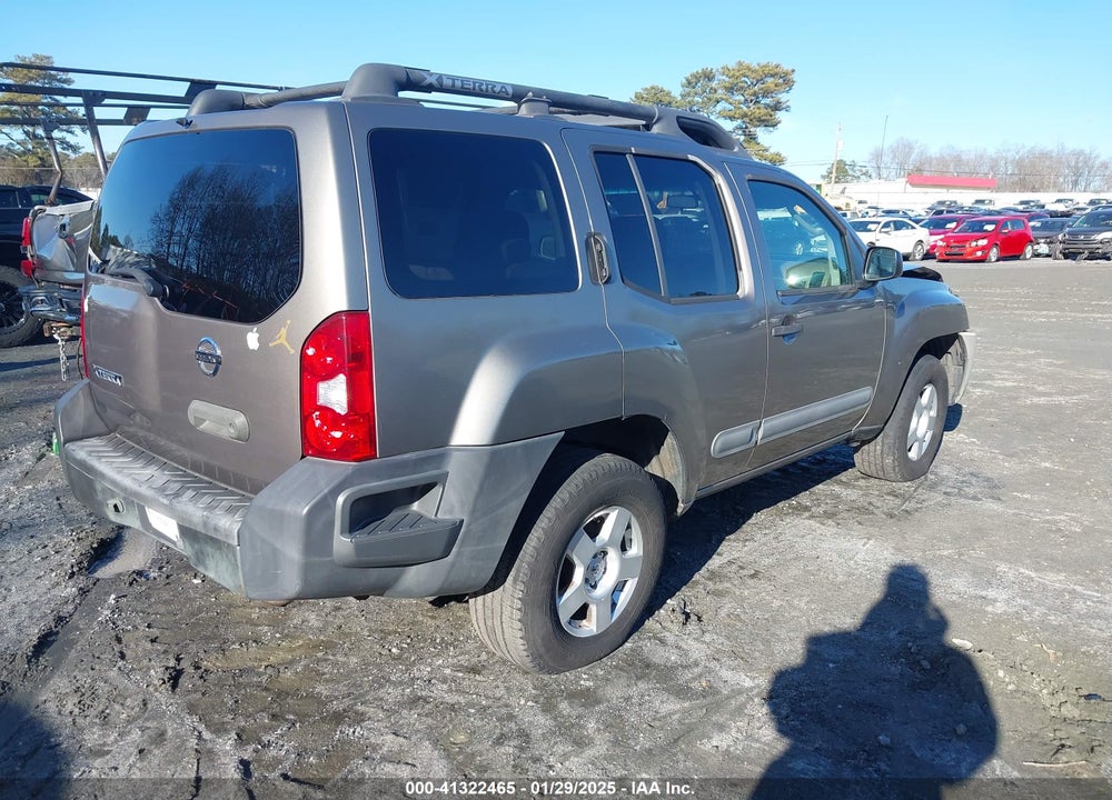 2006 NISSAN XTERRA S VIN: 5N1AN08W46C533440