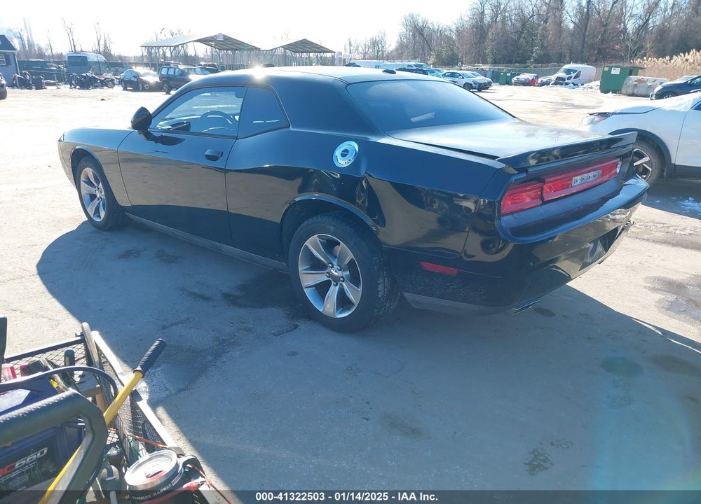 2012 DODGE CHALLENGER VIN: 2C3CDYAG8CH228389