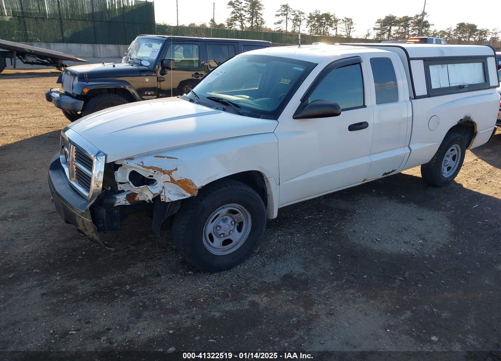 2007 DODGE DAKOTA VIN: 1D7HW22K17S202605
