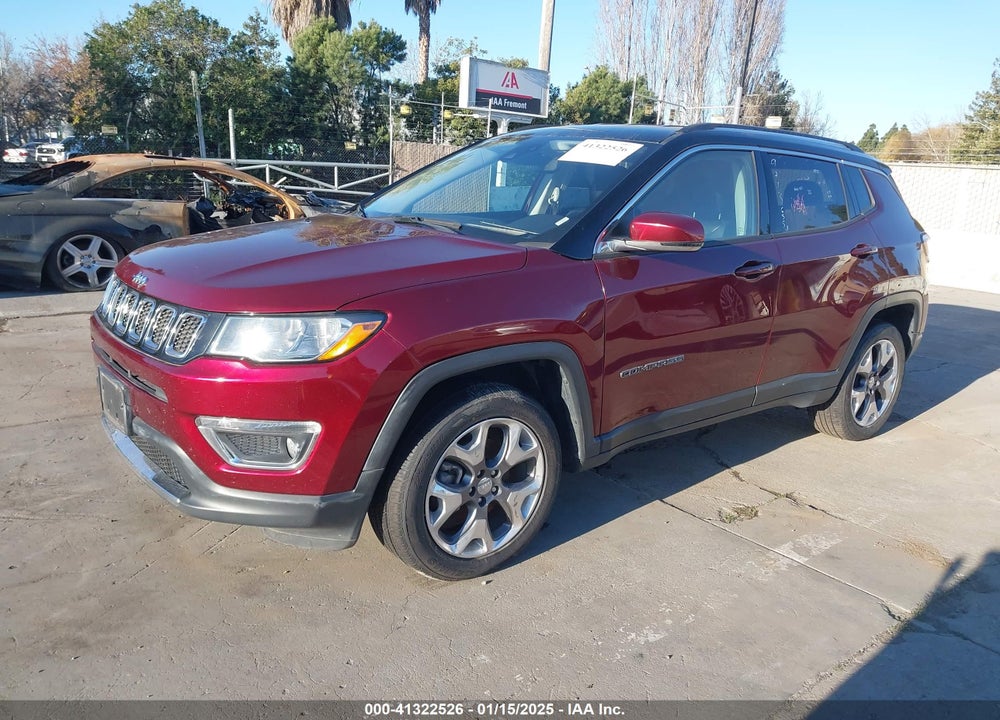 2021 JEEP COMPASS LIMITED 4X4 VIN: 3C4NJDCB7MT603639