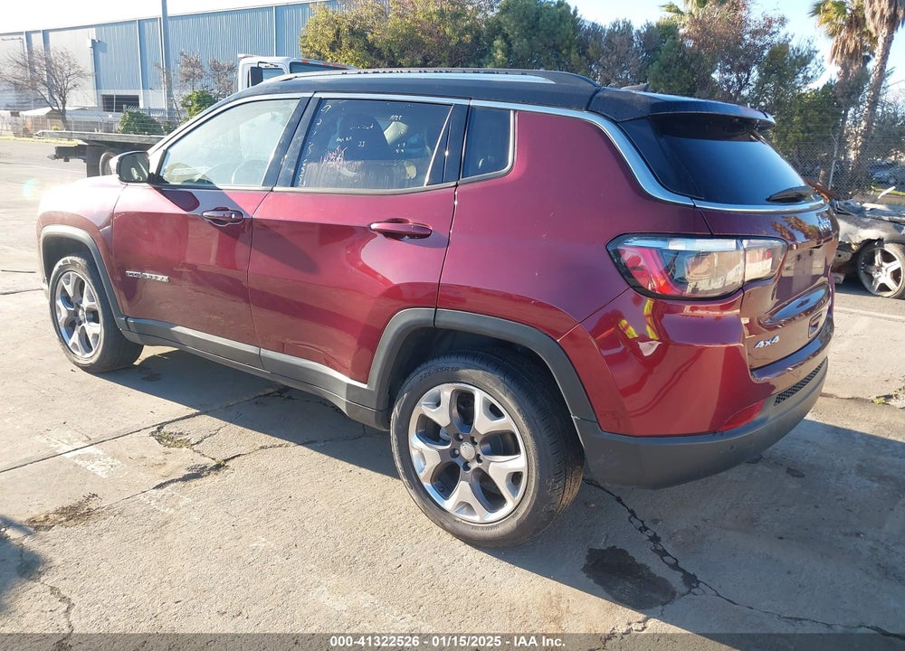 2021 JEEP COMPASS LIMITED 4X4 VIN: 3C4NJDCB7MT603639