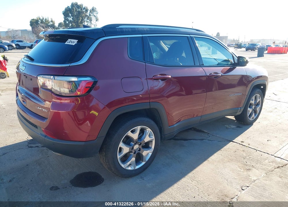 2021 JEEP COMPASS LIMITED 4X4 VIN: 3C4NJDCB7MT603639