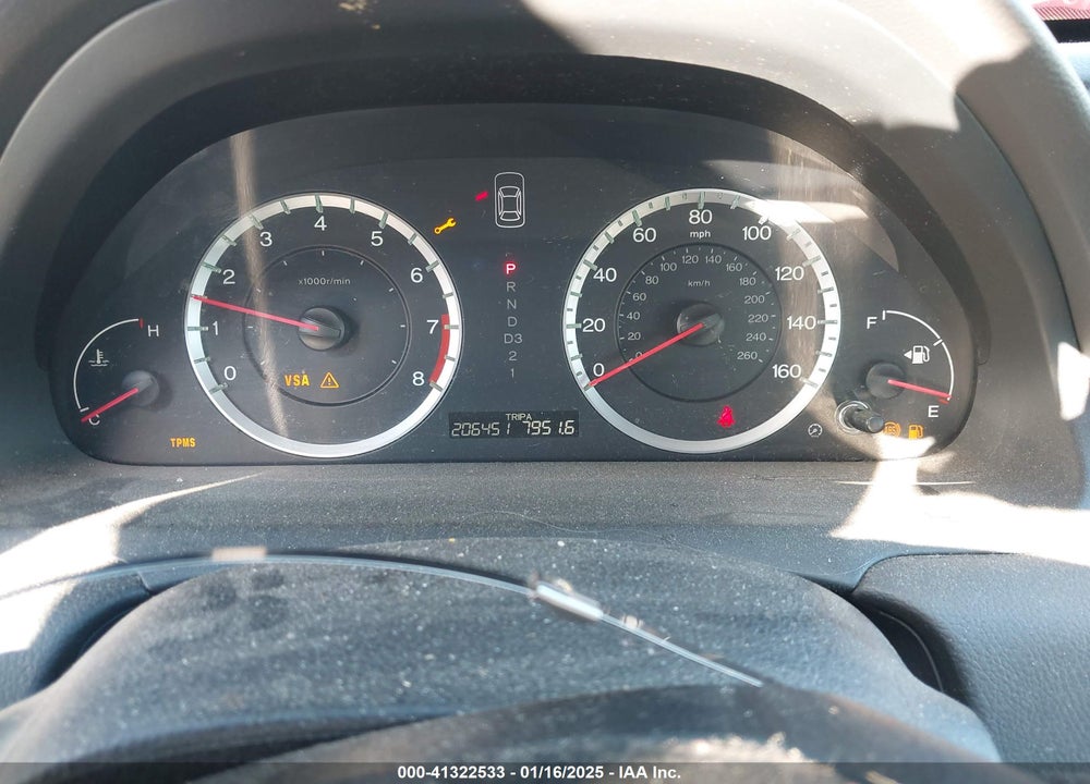 2009 HONDA ACCORD VIN: 1HGCP26339A055055