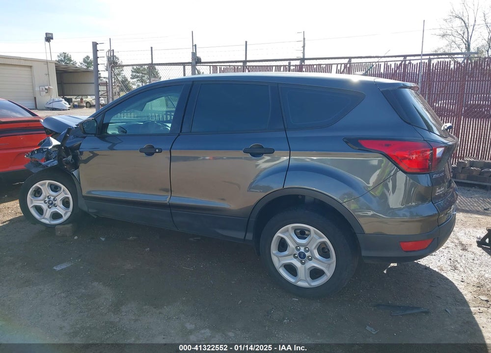 2019 FORD ESCAPE S VIN: 1FMCU0F78KUB26457