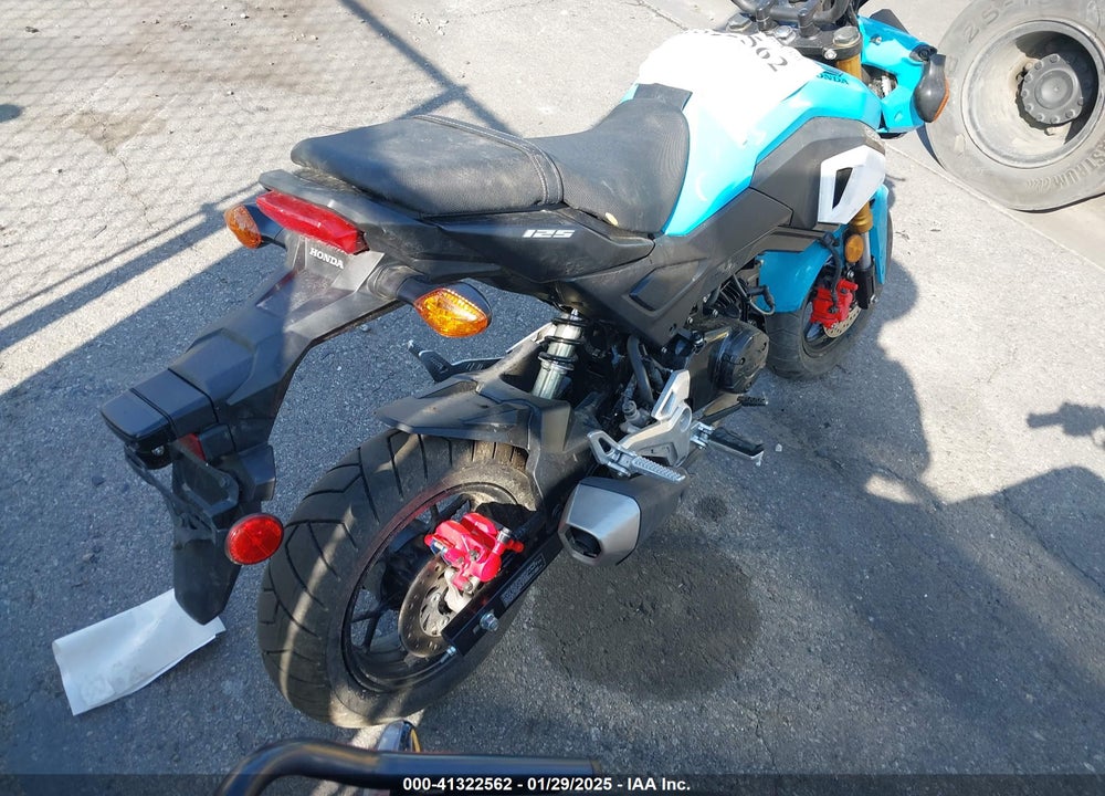 2020 HONDA GROM 125 VIN: MLHJC7517L5210539