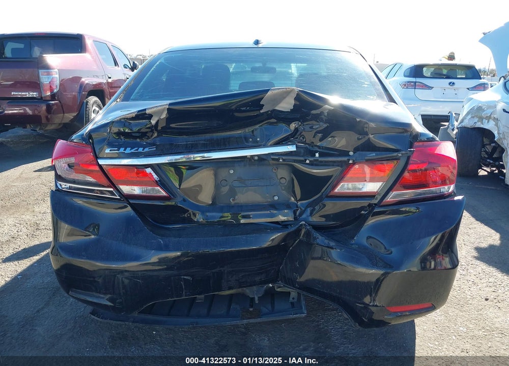 2014 HONDA CIVIC VIN: 2HGFB2F96EH504997