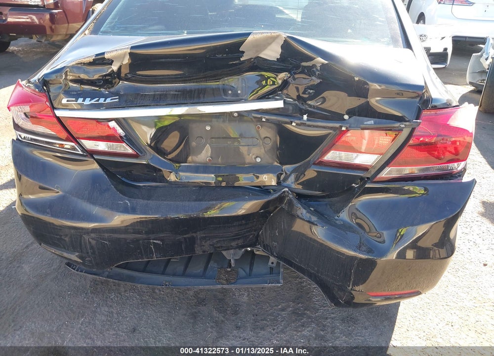 2014 HONDA CIVIC VIN: 2HGFB2F96EH504997