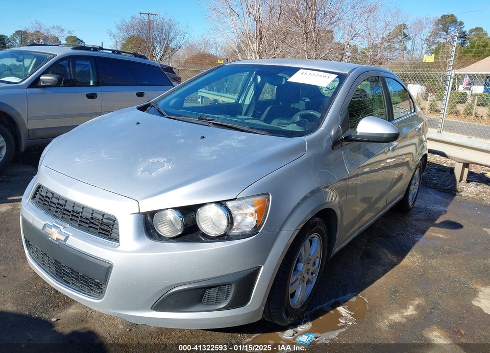 2012 CHEVROLET SONIC VIN: 1G1JC5SH4C4126377