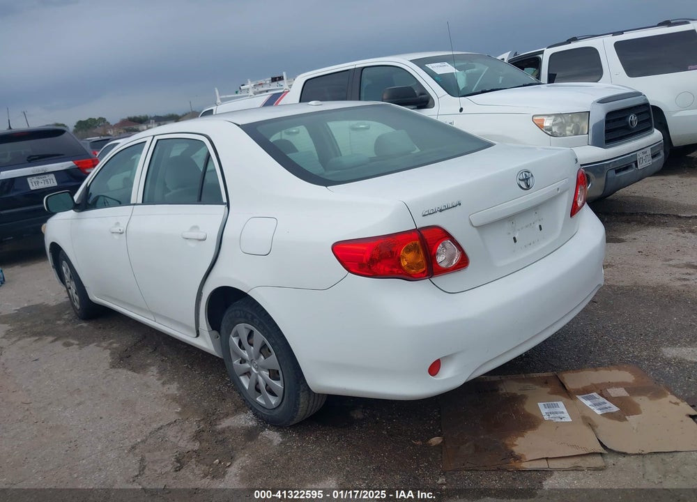 2009 TOYOTA COROLLA LE VIN: JTDBL40E299033416