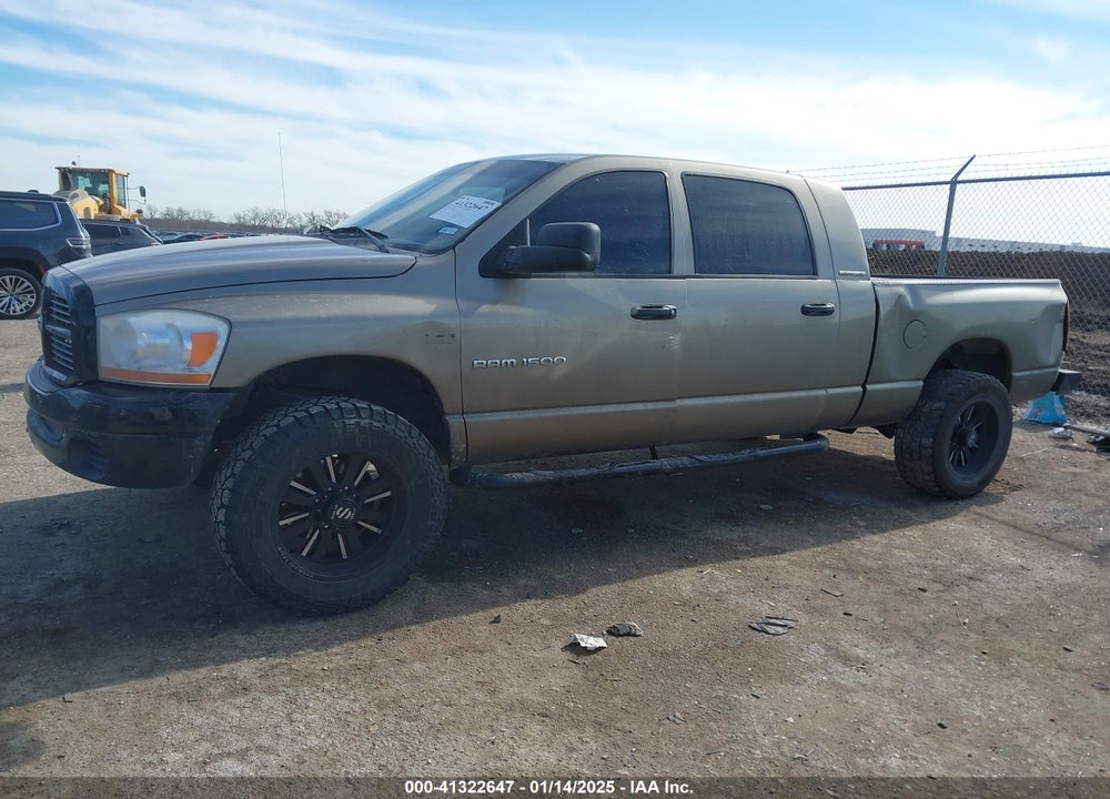 2006 DODGE RAM 1500 VIN: 3D7KR19DX6G252164