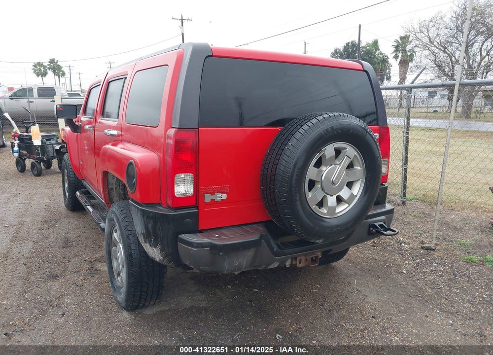 2006 HUMMER H3 SUV VIN: 5GTDN136X68324472