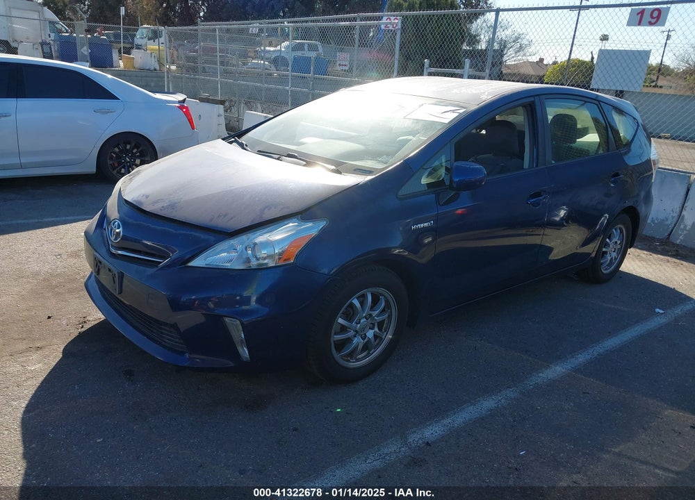 2013 TOYOTA PRIUS V TWO VIN: JTDZN3EU0D3219079