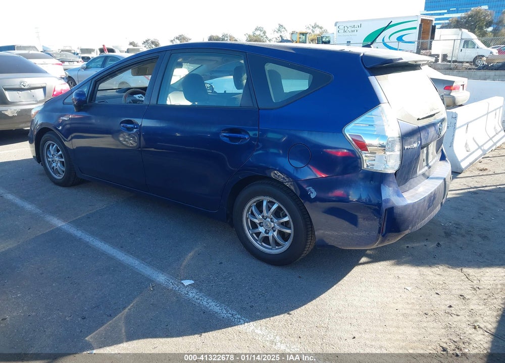 2013 TOYOTA PRIUS V TWO VIN: JTDZN3EU0D3219079