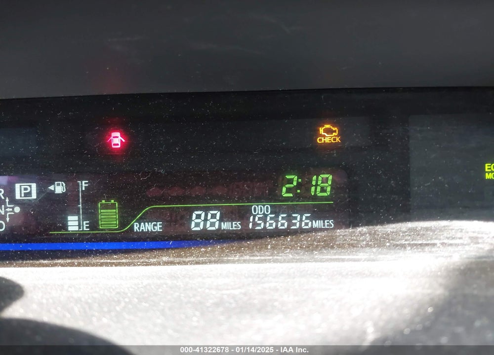 2013 TOYOTA PRIUS V TWO VIN: JTDZN3EU0D3219079