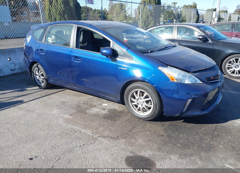 2013 TOYOTA PRIUS V TWO VIN: JTDZN3EU0D3219079