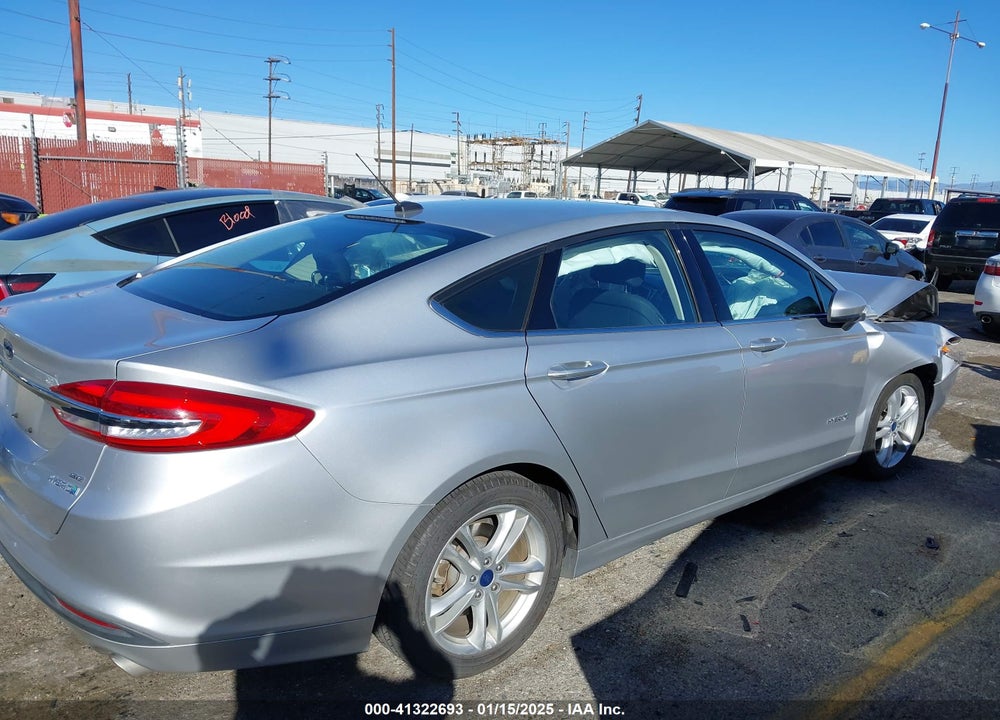 2018 FORD FUSION HYBRID VIN: 3FA6P0LU5JR173816