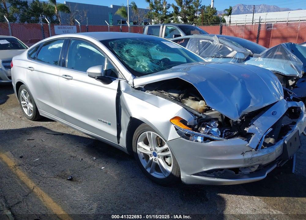2018 FORD FUSION HYBRID VIN: 3FA6P0LU5JR173816