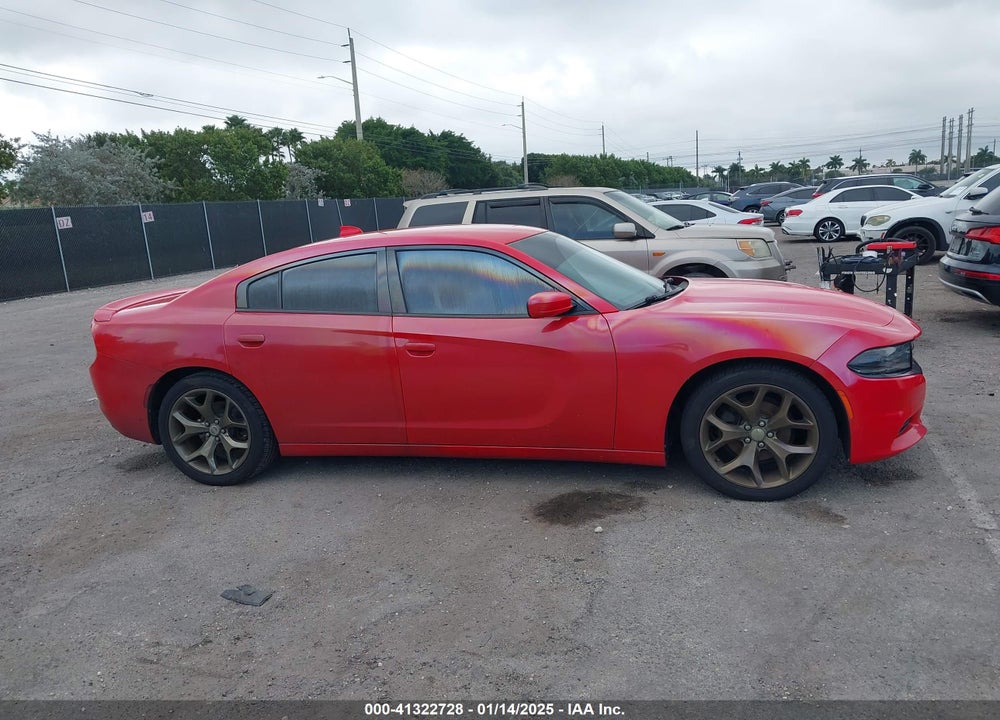 2016 DODGE CHARGER VIN: 2C3CDXHG5GH292847