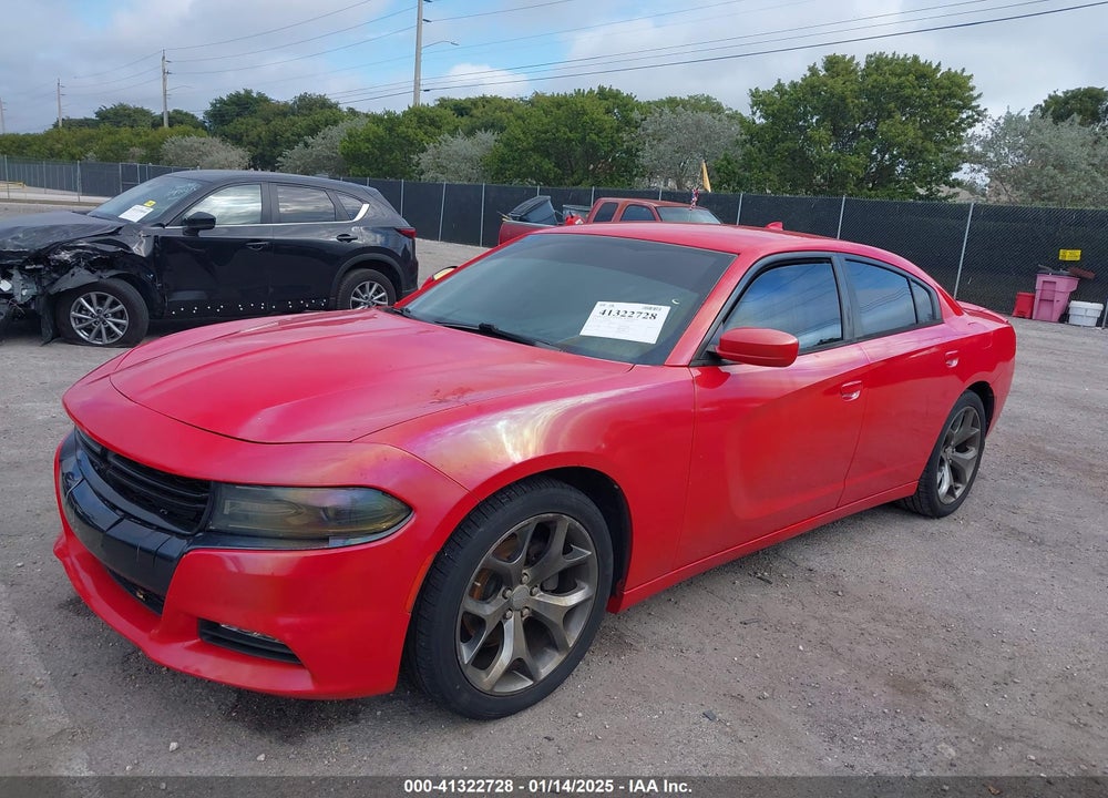 2016 DODGE CHARGER VIN: 2C3CDXHG5GH292847