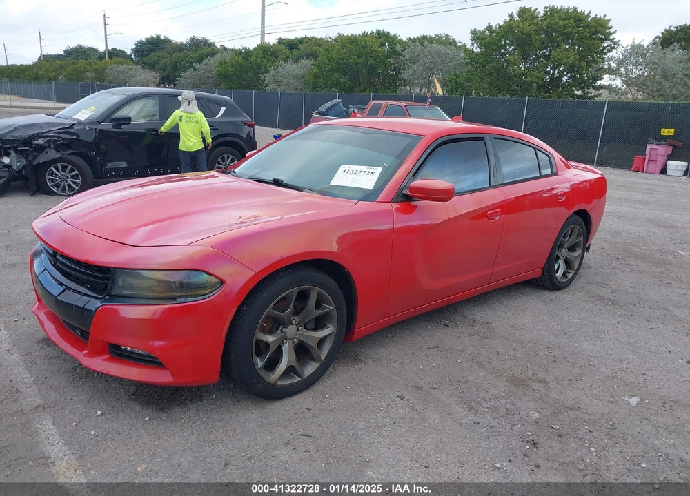 2016 DODGE CHARGER VIN: 2C3CDXHG5GH292847