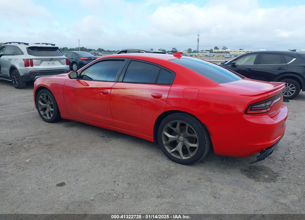 2016 DODGE CHARGER VIN: 2C3CDXHG5GH292847