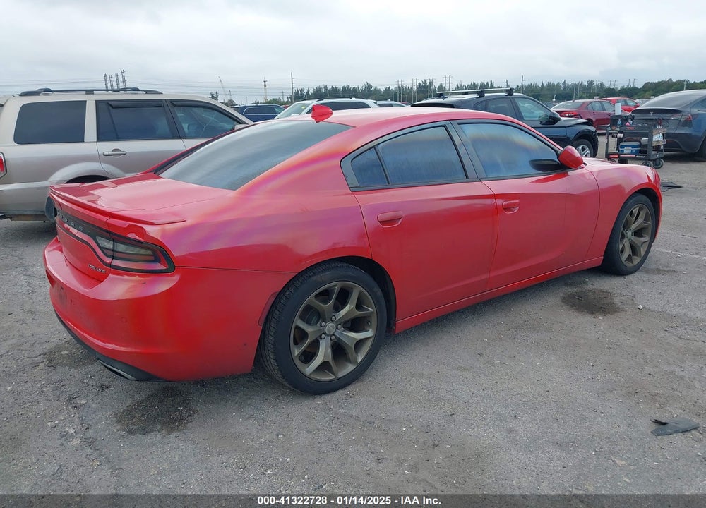 2016 DODGE CHARGER VIN: 2C3CDXHG5GH292847