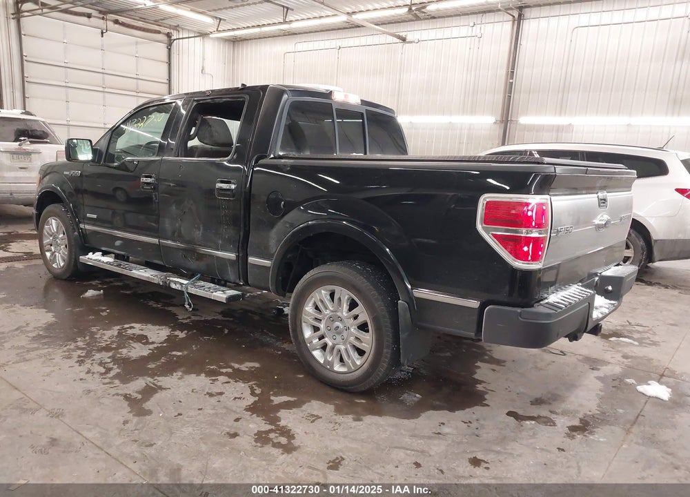 2011 FORD F-150 PLATINUM VIN: 1FTFW1ET1BFD35317