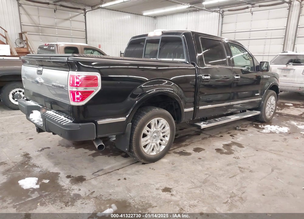 2011 FORD F-150 PLATINUM VIN: 1FTFW1ET1BFD35317