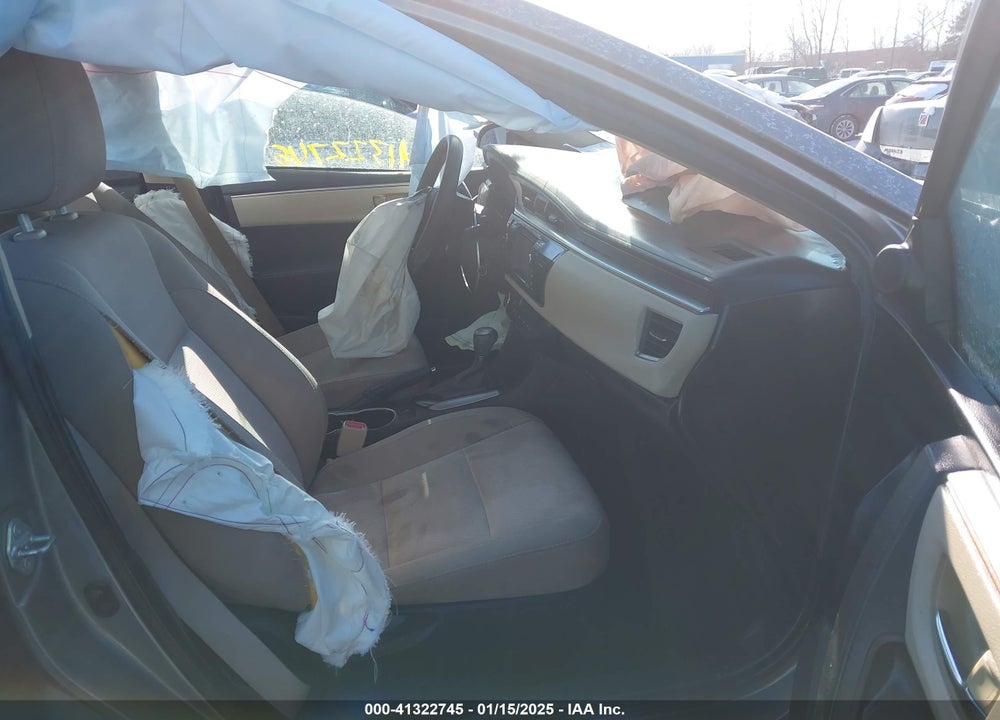 2015 TOYOTA COROLLA LE VIN: 2T1BURHE0FC346761