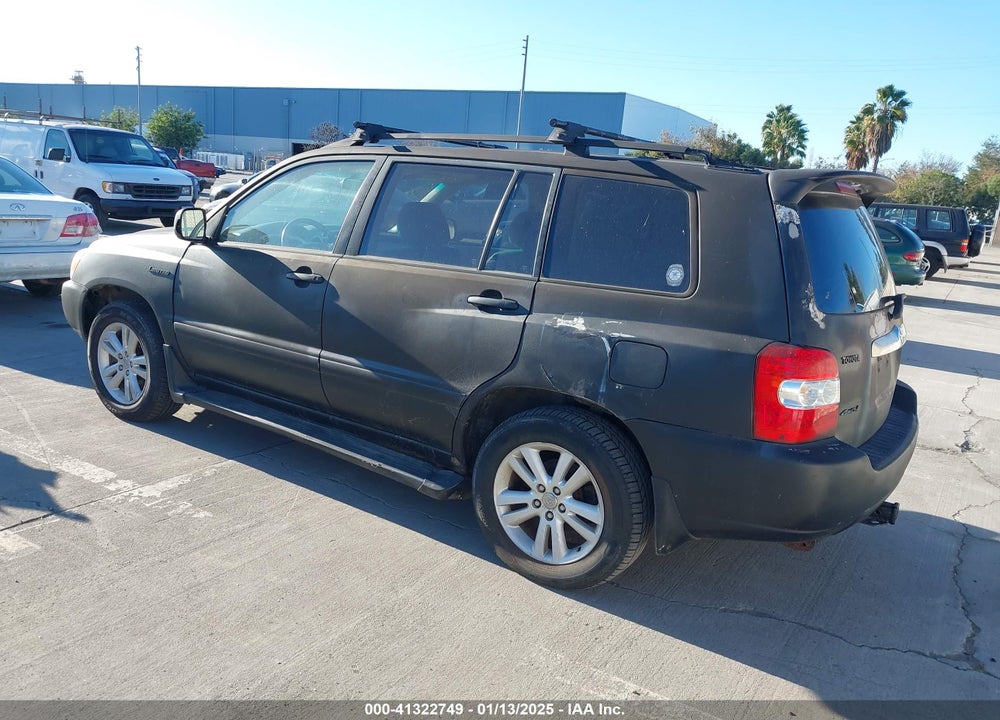2006 TOYOTA HIGHLANDER HYBRID V6 VIN: JTEEW21A360017337