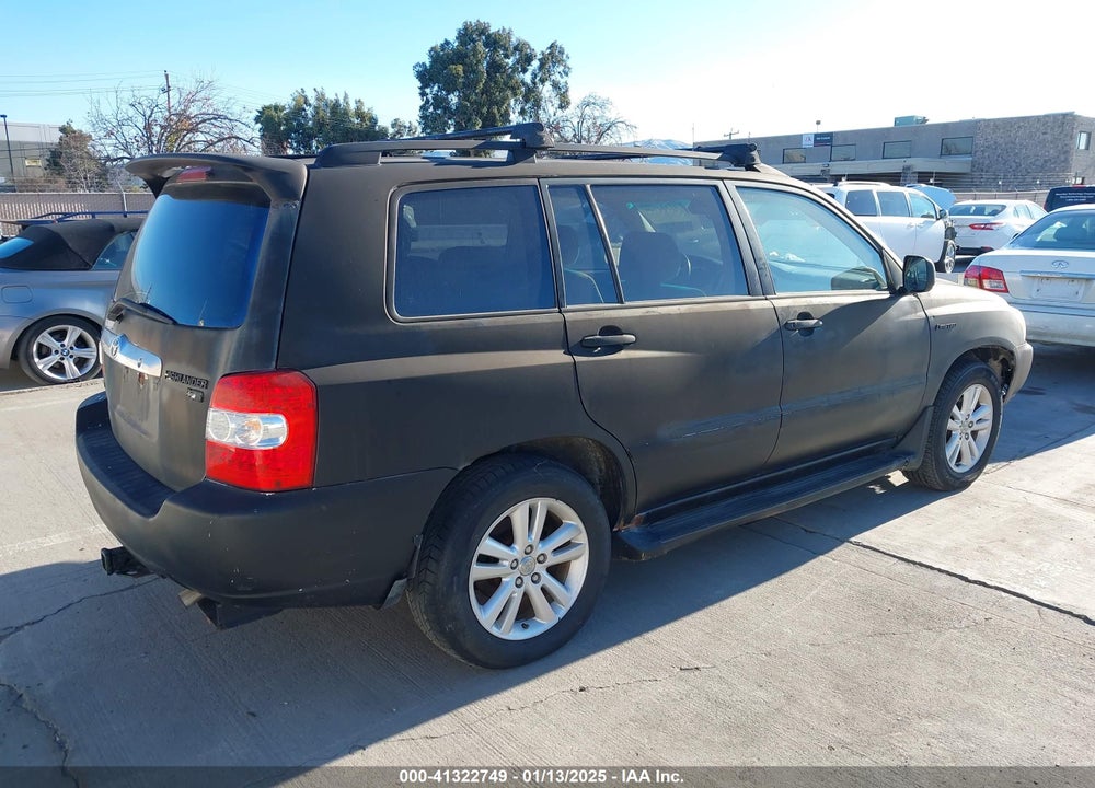 2006 TOYOTA HIGHLANDER HYBRID V6 VIN: JTEEW21A360017337
