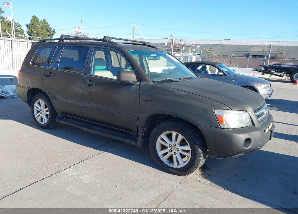 2006 TOYOTA HIGHLANDER HYBRID V6 VIN: JTEEW21A360017337