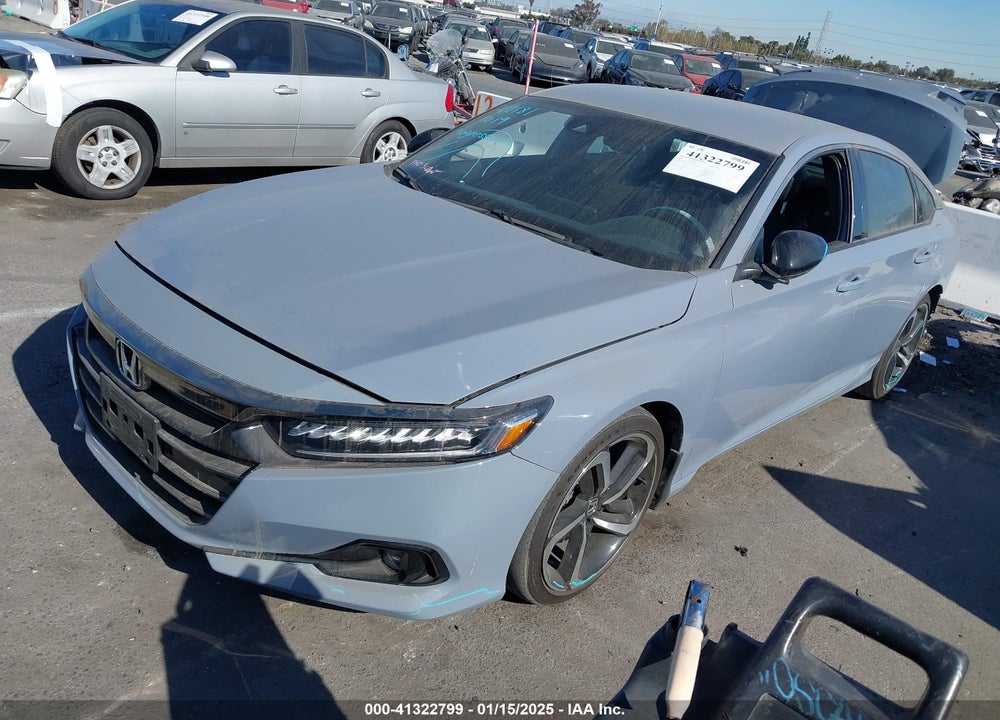 2022 HONDA ACCORD SPORT VIN: 1HGCV1F39NA051893