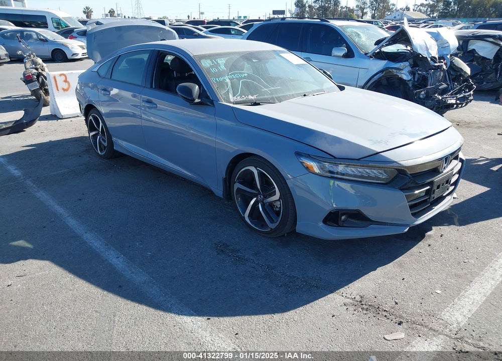 2022 HONDA ACCORD SPORT VIN: 1HGCV1F39NA051893