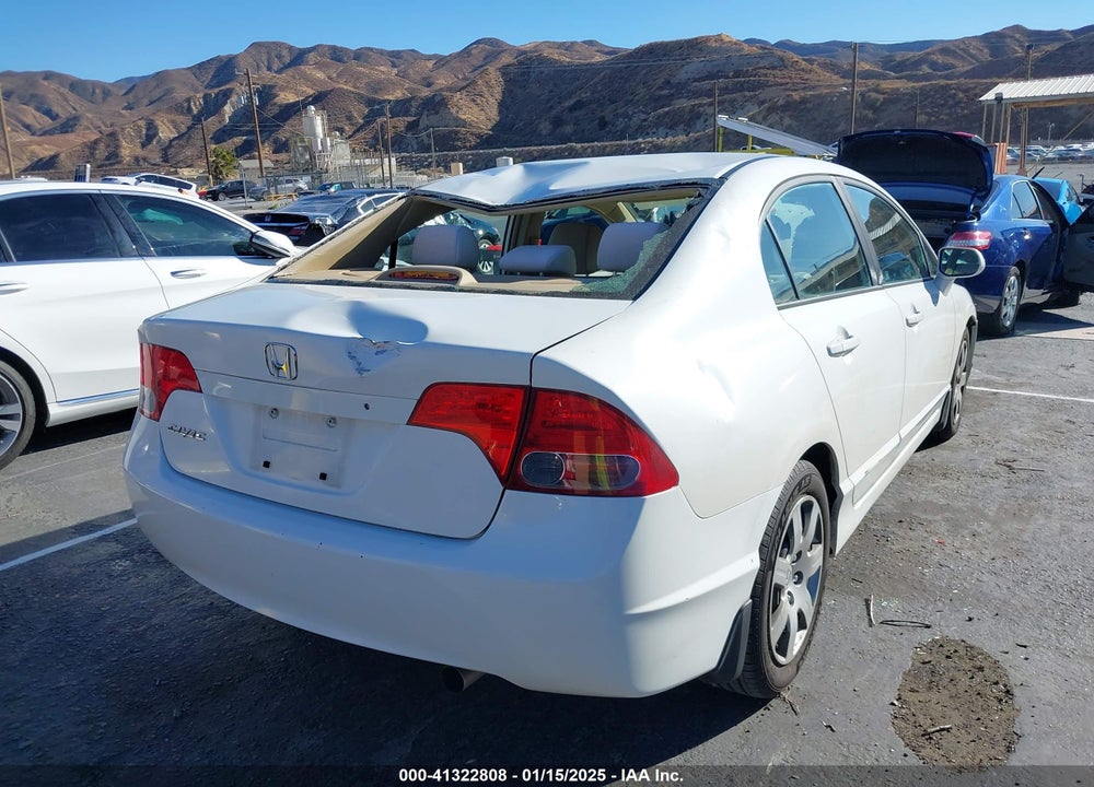 2006 HONDA CIVIC VIN: JHMFA165X6S007842