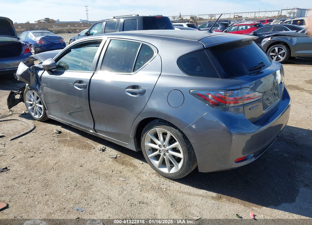 2013 LEXUS CT VIN: JTHKD5BHXD2172851