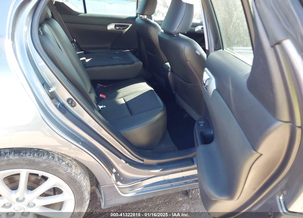 2013 LEXUS CT VIN: JTHKD5BHXD2172851