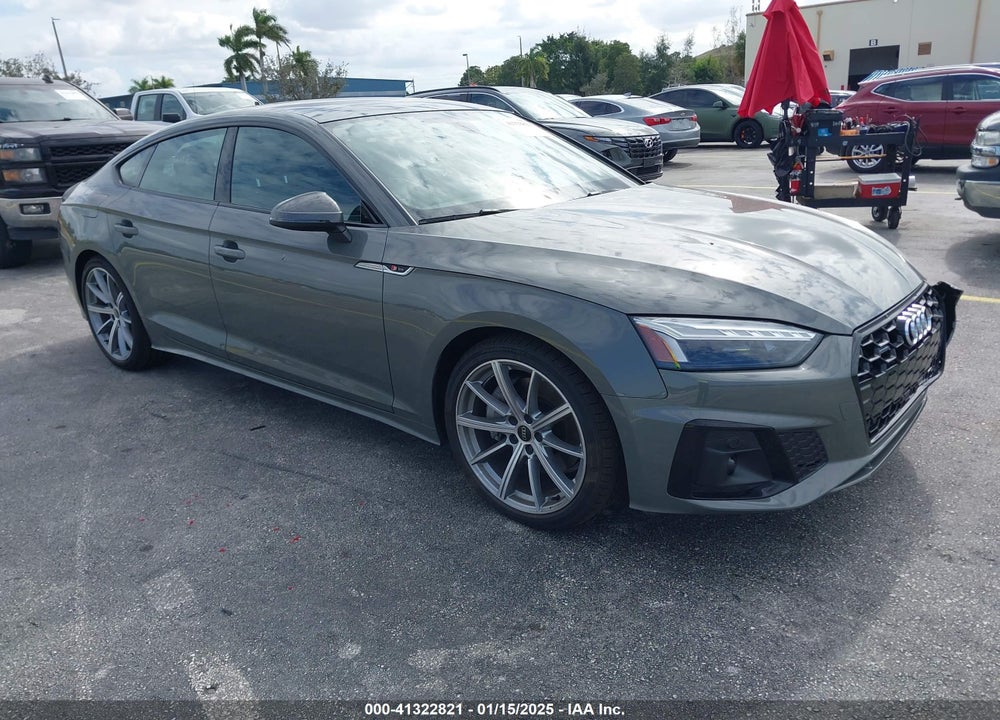 2025 AUDI A5 SPORTBACK PREMIUM 45 TFSI S LINE QUATTRO S TRONIC VIN: WAUDACF53SA007425
