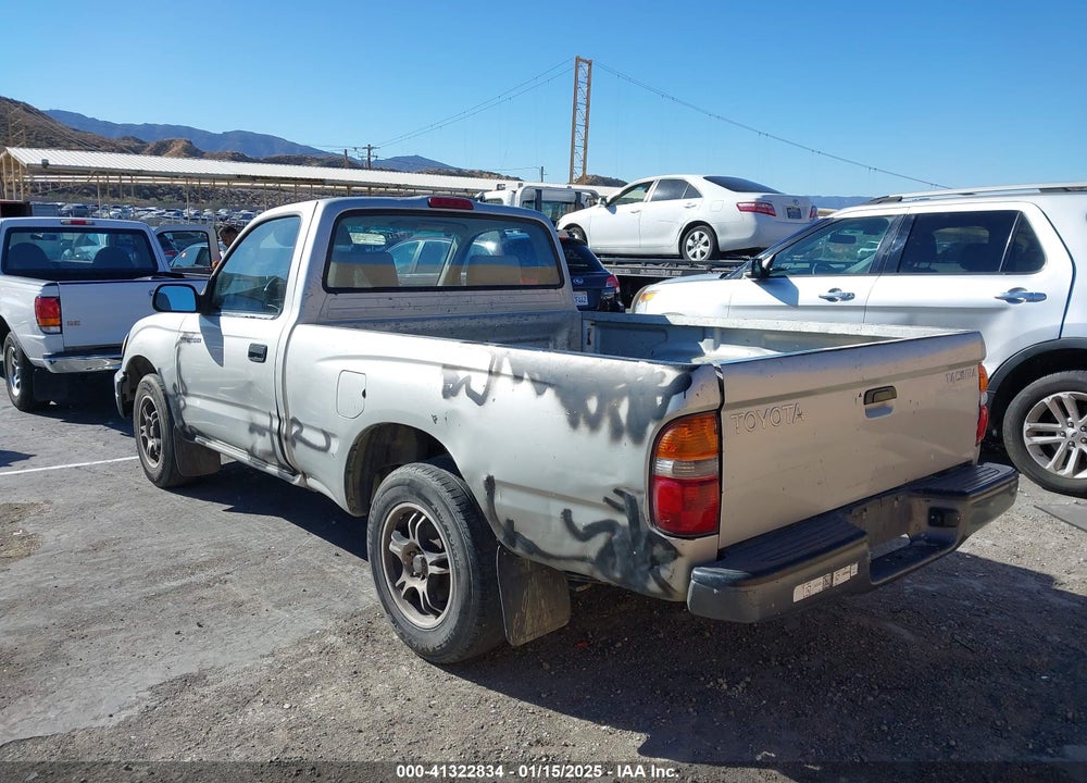 2002 TOYOTA TACOMA VIN: 5TENL42N62Z016977