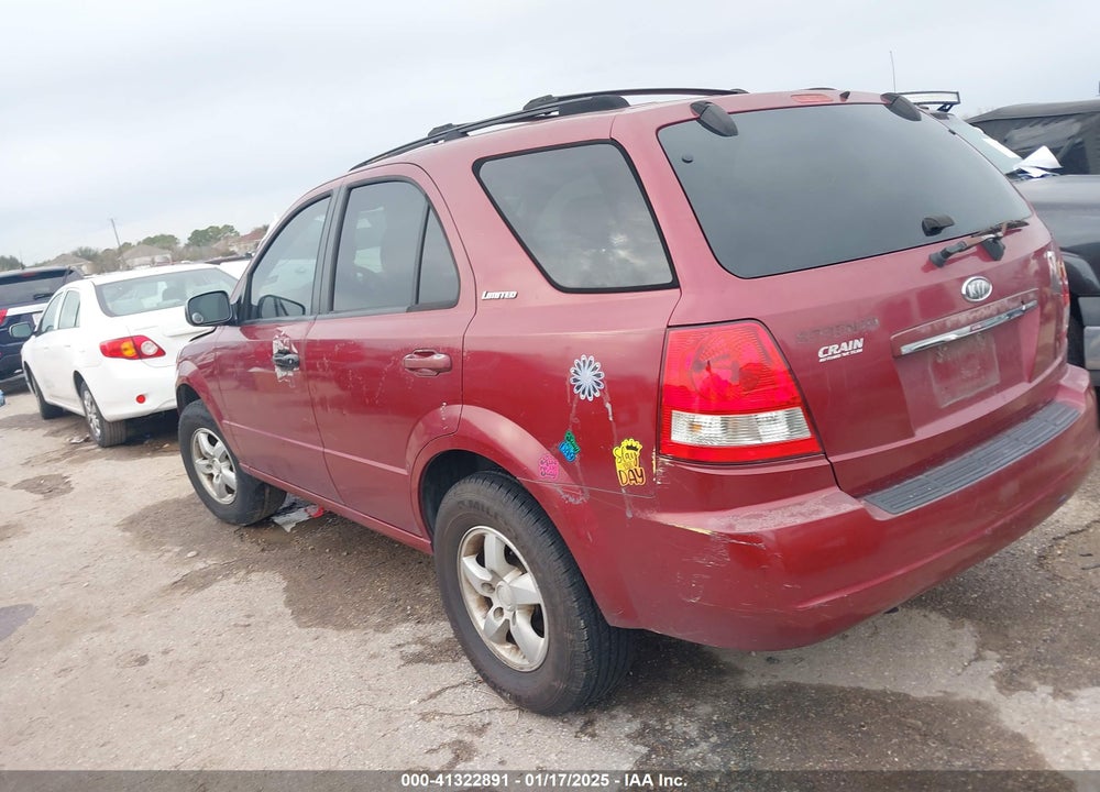 2006 KIA SORENTO EX/LX VIN: KNDJD733465580727