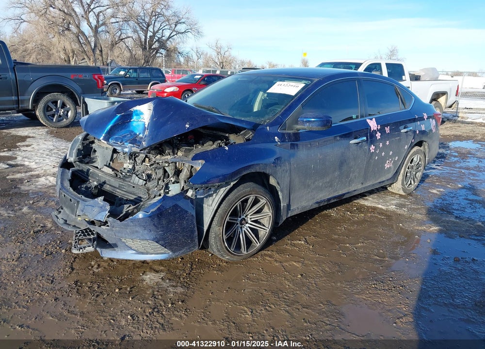 2019 NISSAN SENTRA VIN: 3N1AB7AP7KY252276