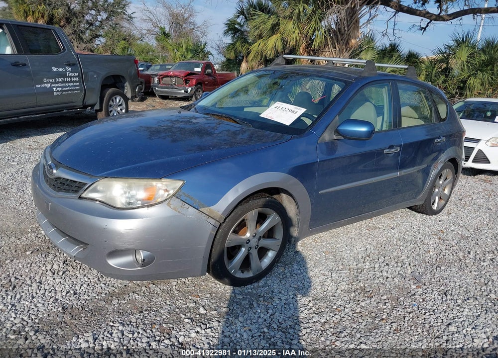 2009 SUBARU IMPREZA OUTBACK SPORT VIN: JF1GH63689H821880