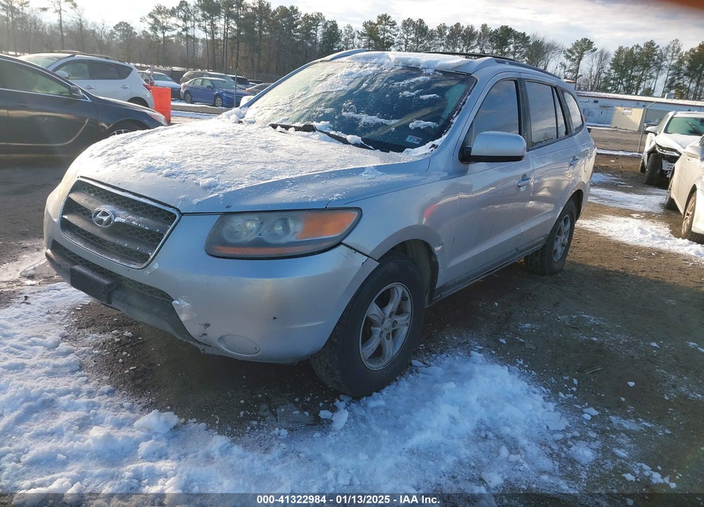 2007 HYUNDAI SANTA FE GLS VIN: 5NMSG13D77H088242
