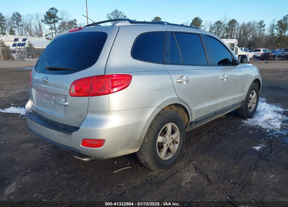 2007 HYUNDAI SANTA FE GLS VIN: 5NMSG13D77H088242
