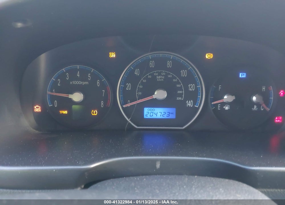 2007 HYUNDAI SANTA FE GLS VIN: 5NMSG13D77H088242
