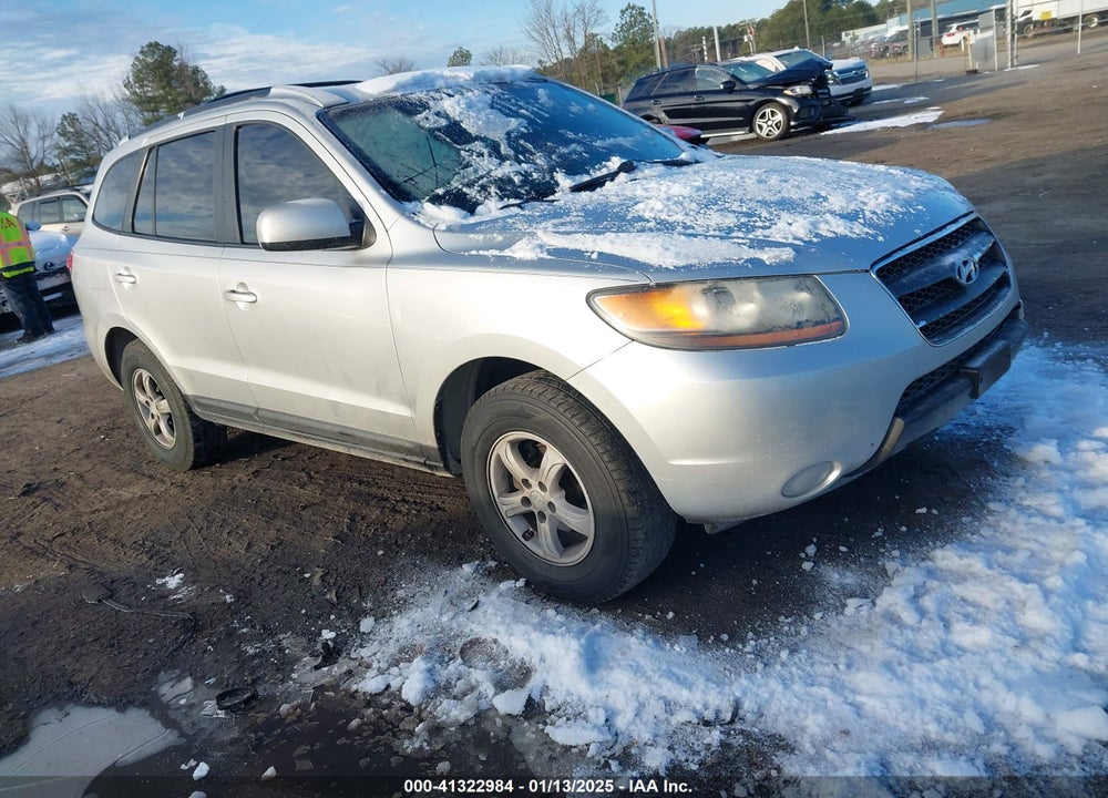 2007 HYUNDAI SANTA FE GLS VIN: 5NMSG13D77H088242