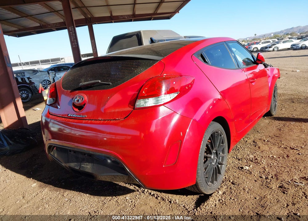 2013 HYUNDAI VELOSTER VIN: KMHTC6AD0DU156817